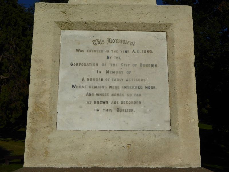 It's on the site of unmarked graves.
