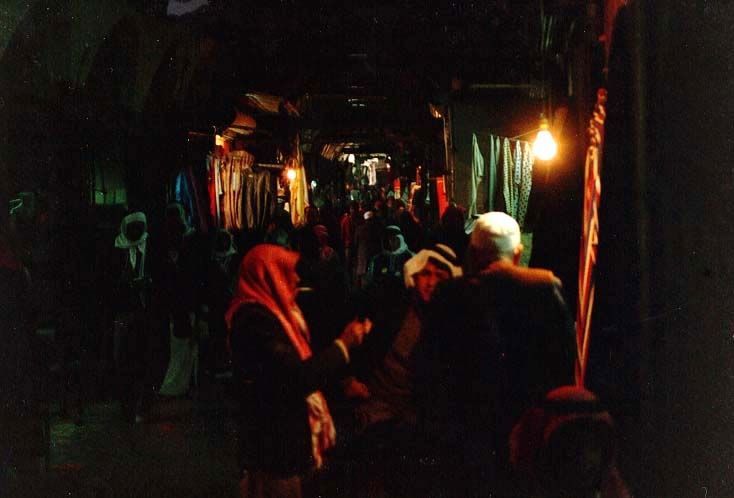 Inside.