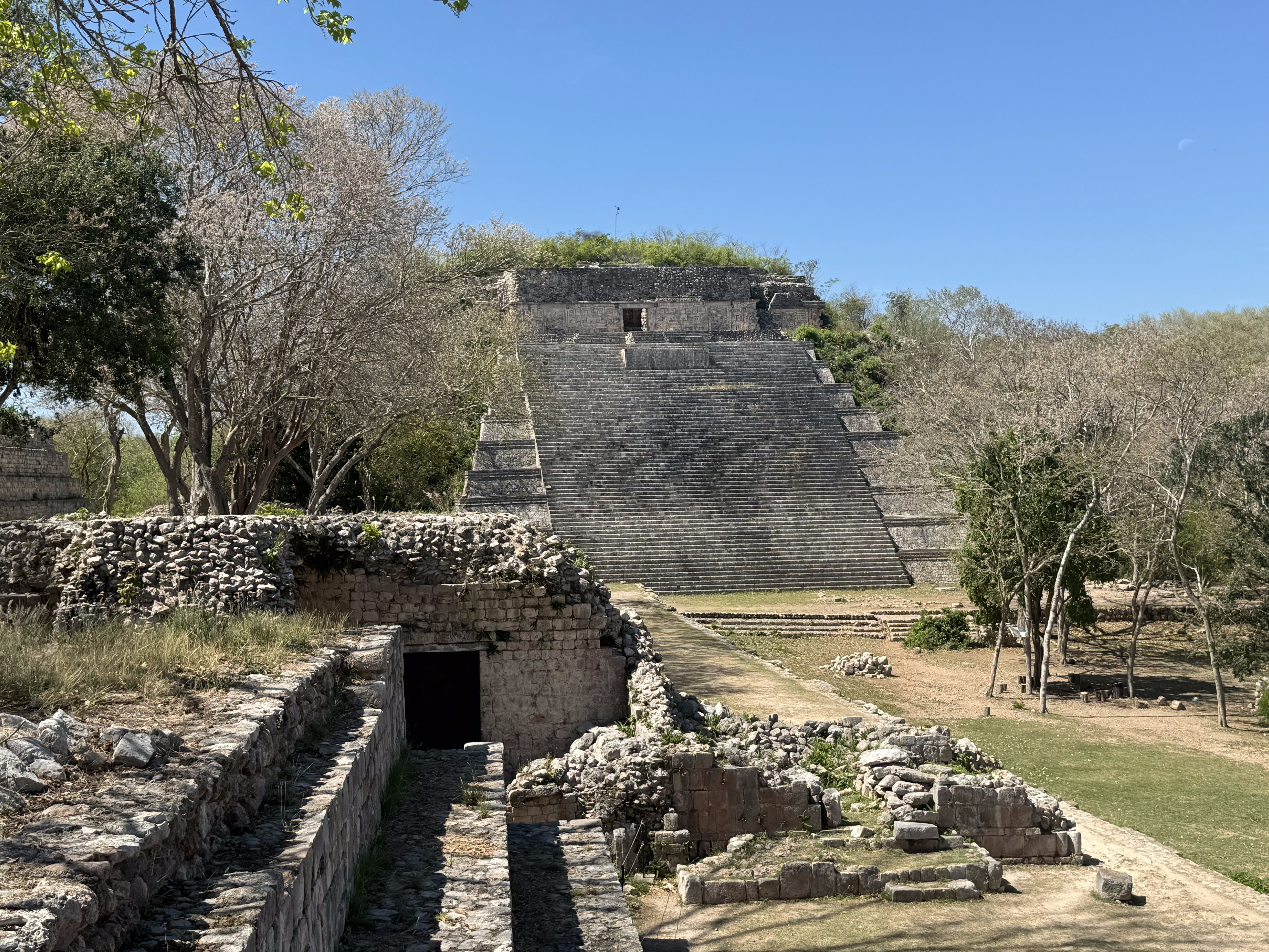 And here, the last thing I saw, is the so-called Great Pyramid.  Great in the sense of big, not in the sense of beautiful.  John L. Stephens