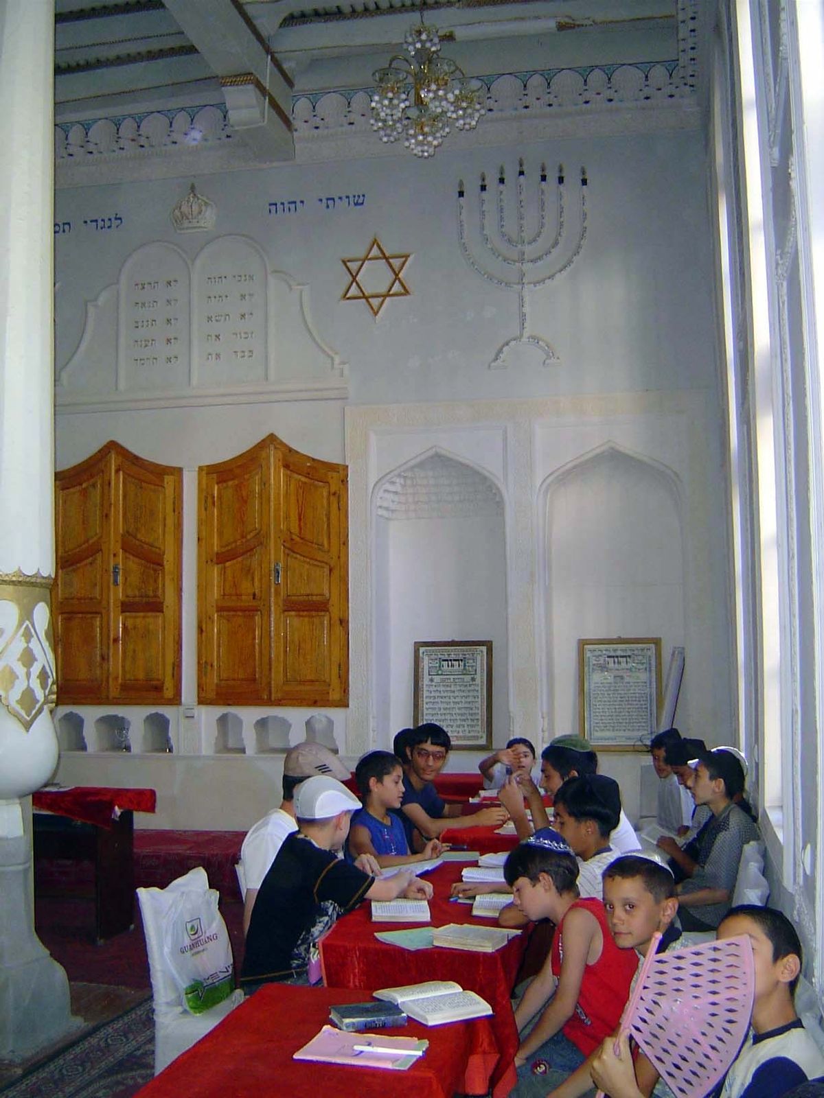 This is Bukhara's synagogue.