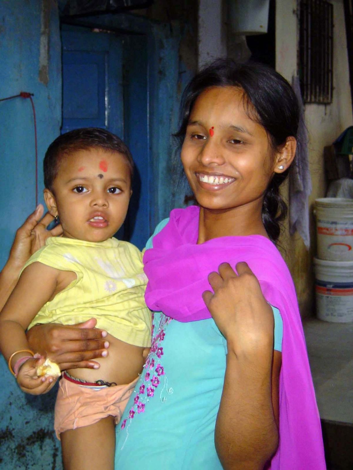 Mother and child.
