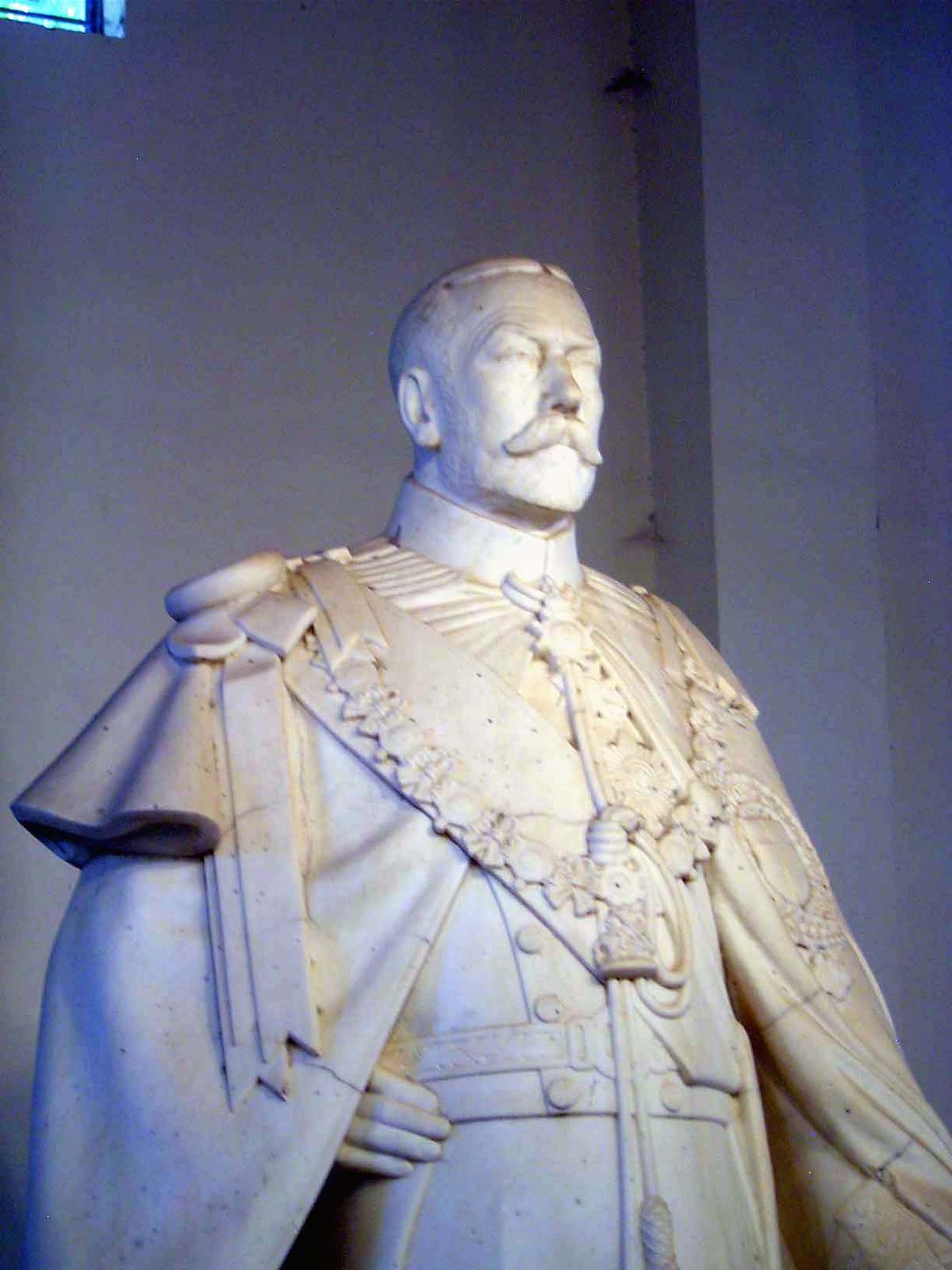 George V.
