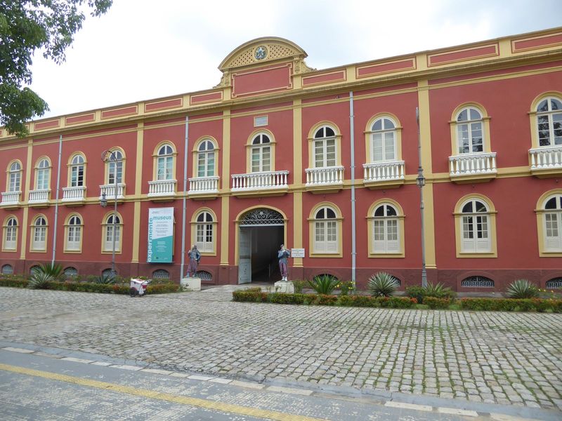 Here's another building that's made the private-to-public transition. It started out as the mansion of a Portuguese businessman, Alexandre d