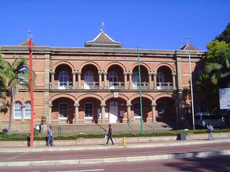 Perhaps the oldest government building in the city is this, the Tatham Art Galley. It was built to accommodate the visit of Queen Victoria's