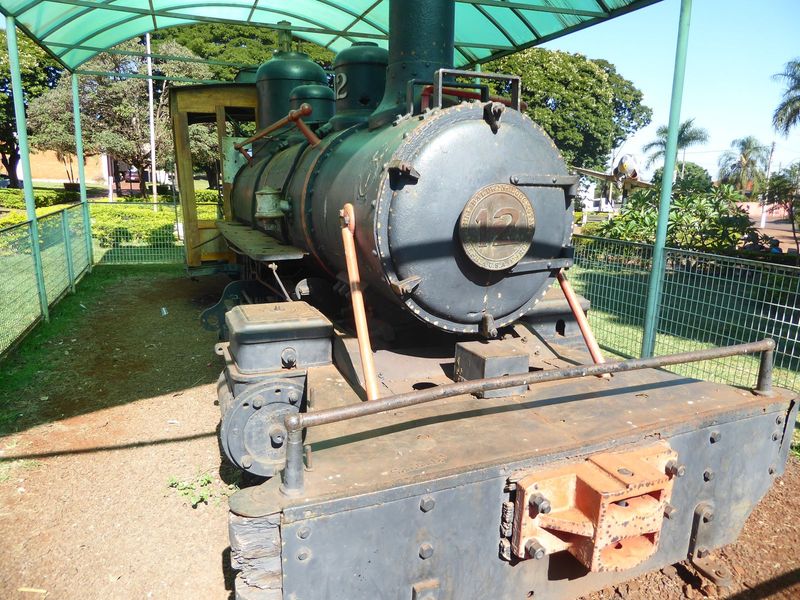 Albert lived most of his adult life in France, but he grew up on dad's coffee plantations and loved to drive the locomotives. Yep, it's a Ba