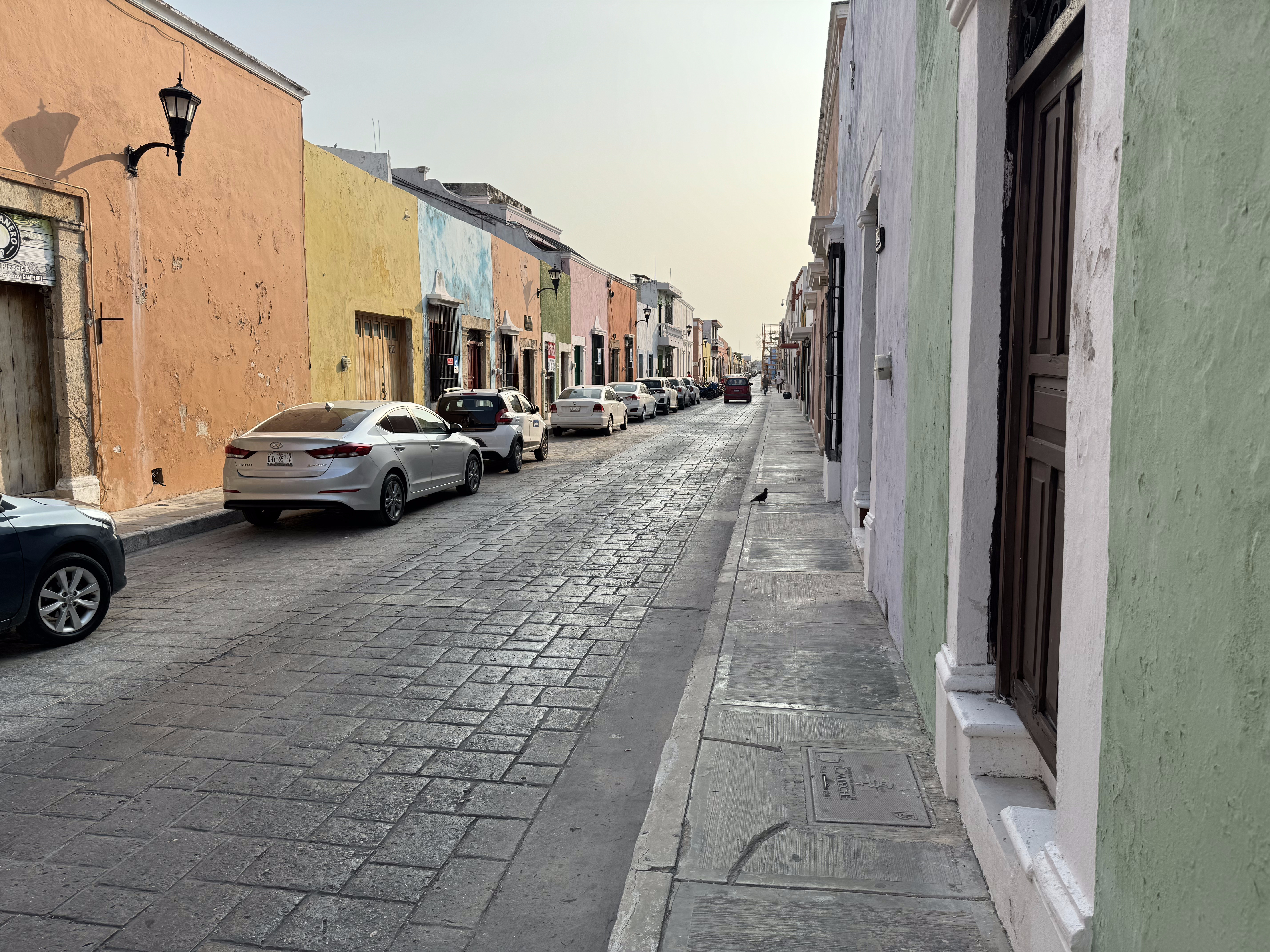 Looks like old Merida, but it's colonial Campeche.