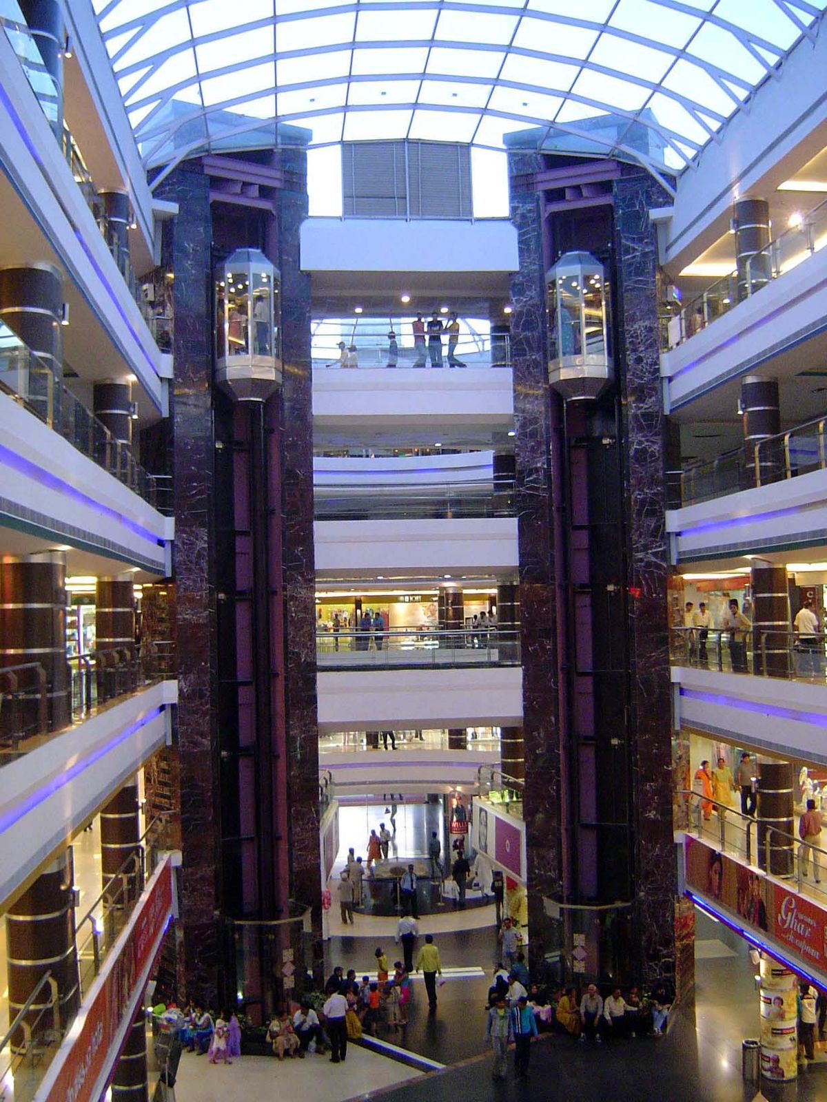 The interior.