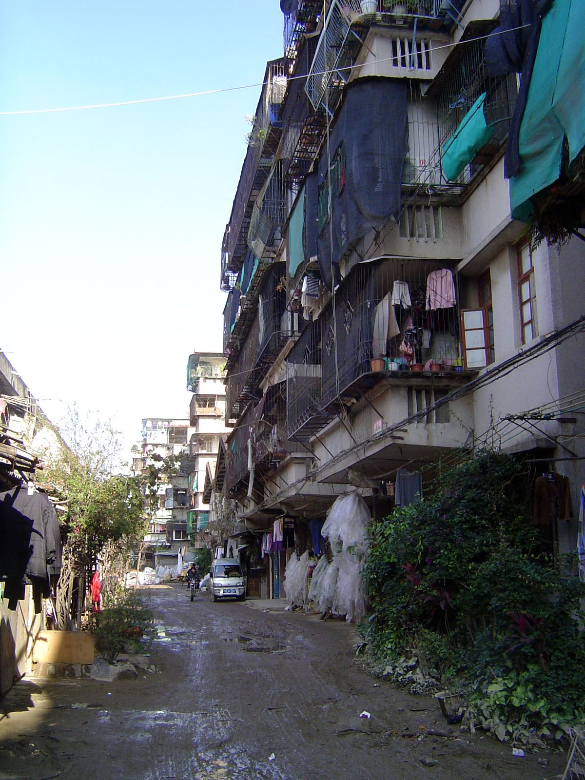 It's a mixed-use neighborhood.