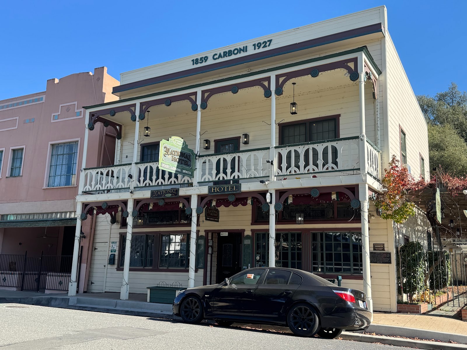 Some competition: the National Hotel, built in 1849 as the Hotel Europe.