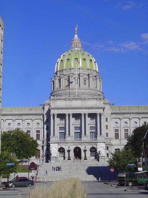 None of them compete with the capitol itself, dedicated by TR in 1906 and often ranked as the finest in the country. Building it didn't do m