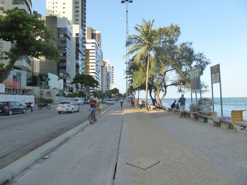 The bike lanes are free.