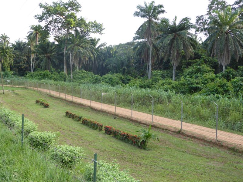 And fenced.
