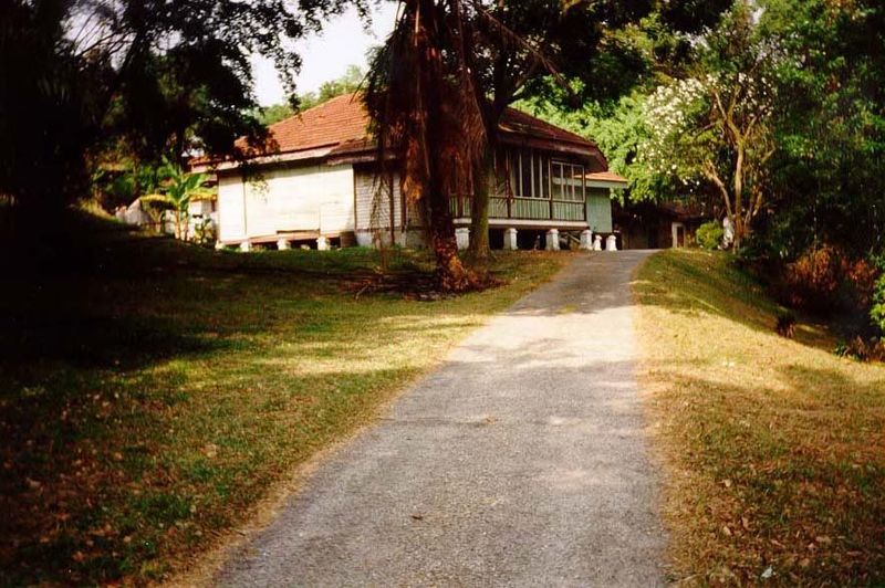 You have to hunt for old colonial buildings cloistered behind long, leafy driveways, but they exist. Frank Swettenham, the colonial administ