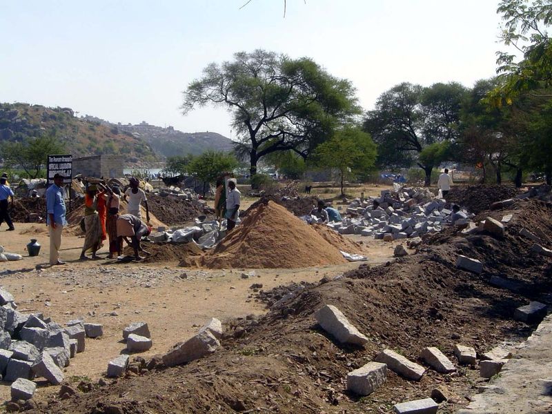 Building site.