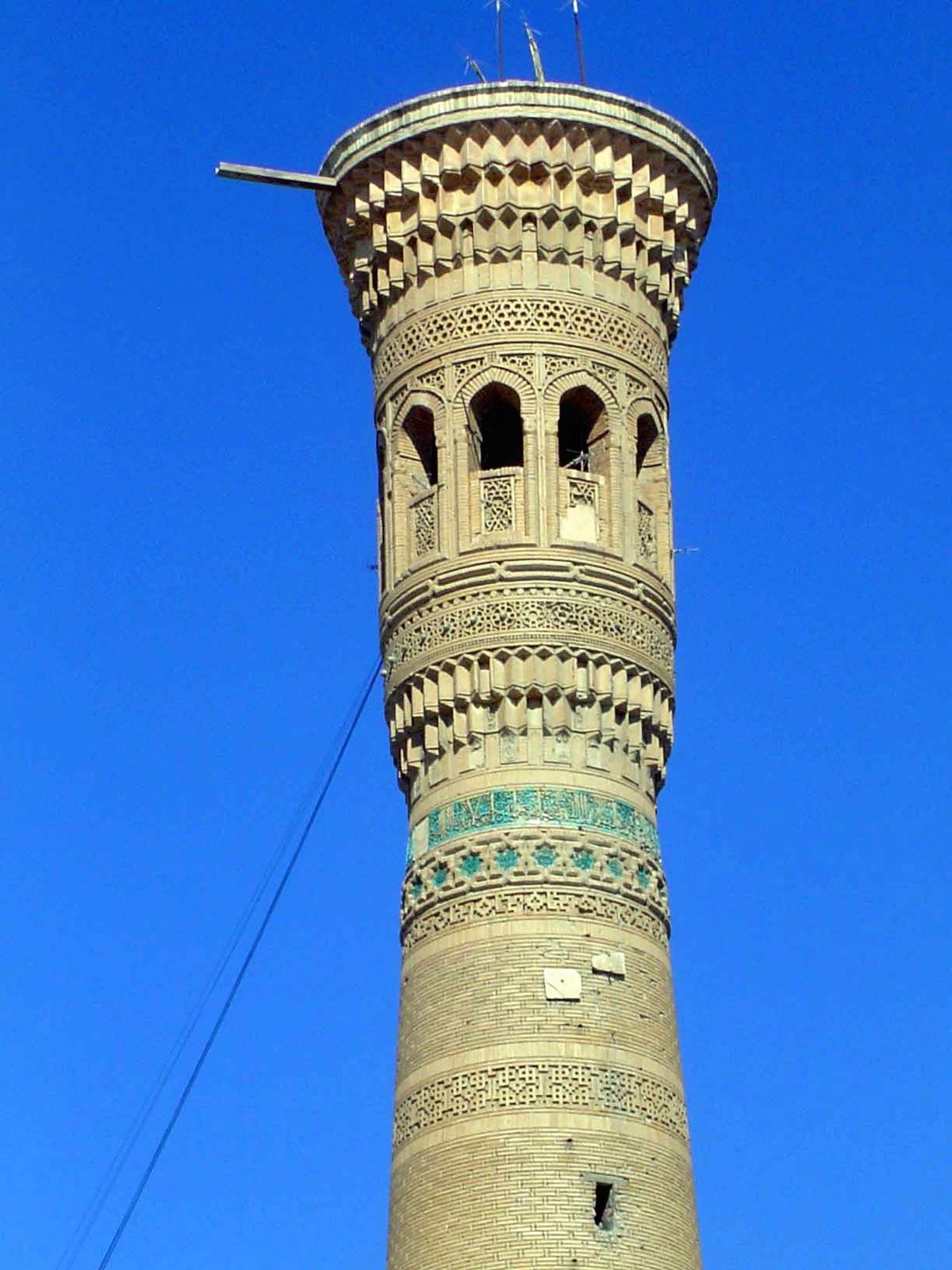 The mastery of bricklaying is still very evident, especially around the lantern. Alas, climbing wasn't allowed.