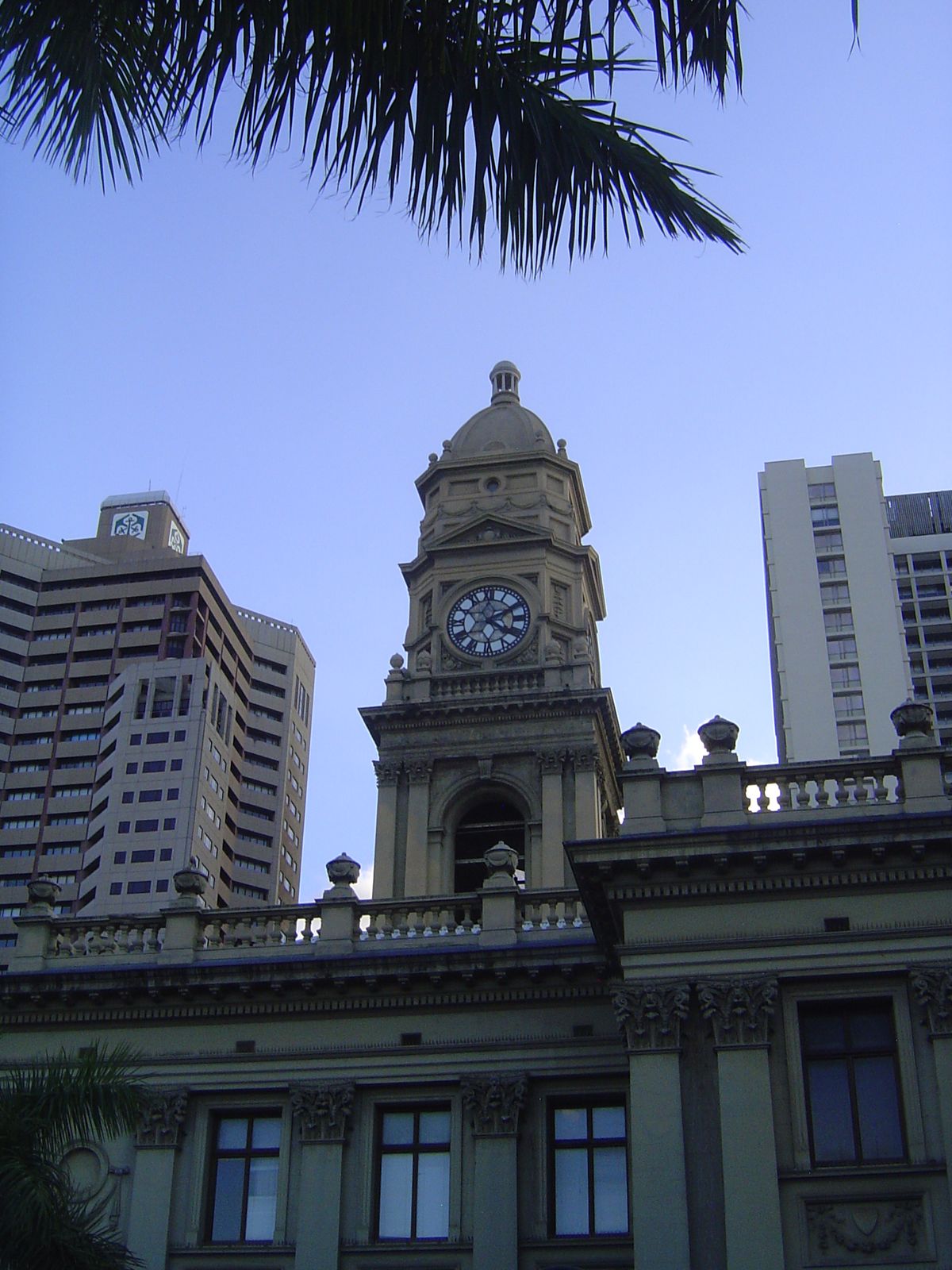 Another view, this time including, on the left, the Old Mutual Centre, completed in 1994 and one of the tallest buildings not only in Durban