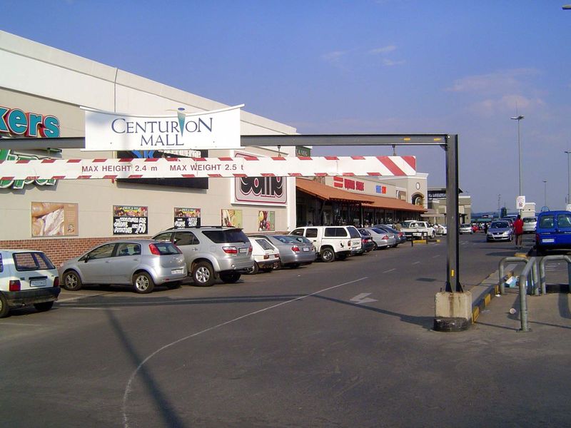 And west of Irene there's a brand new mall, most interesting because it sits smack atop a townsite formerly called Verwoerdburg Stad.