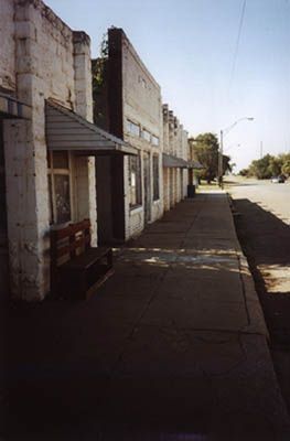 West of Enid a few miles: Ringwood, population 400.