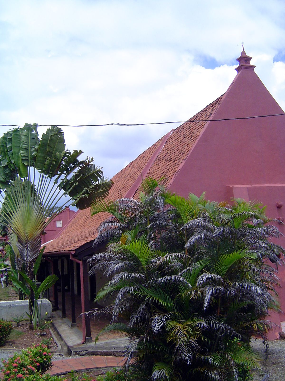 The same building from the east end.