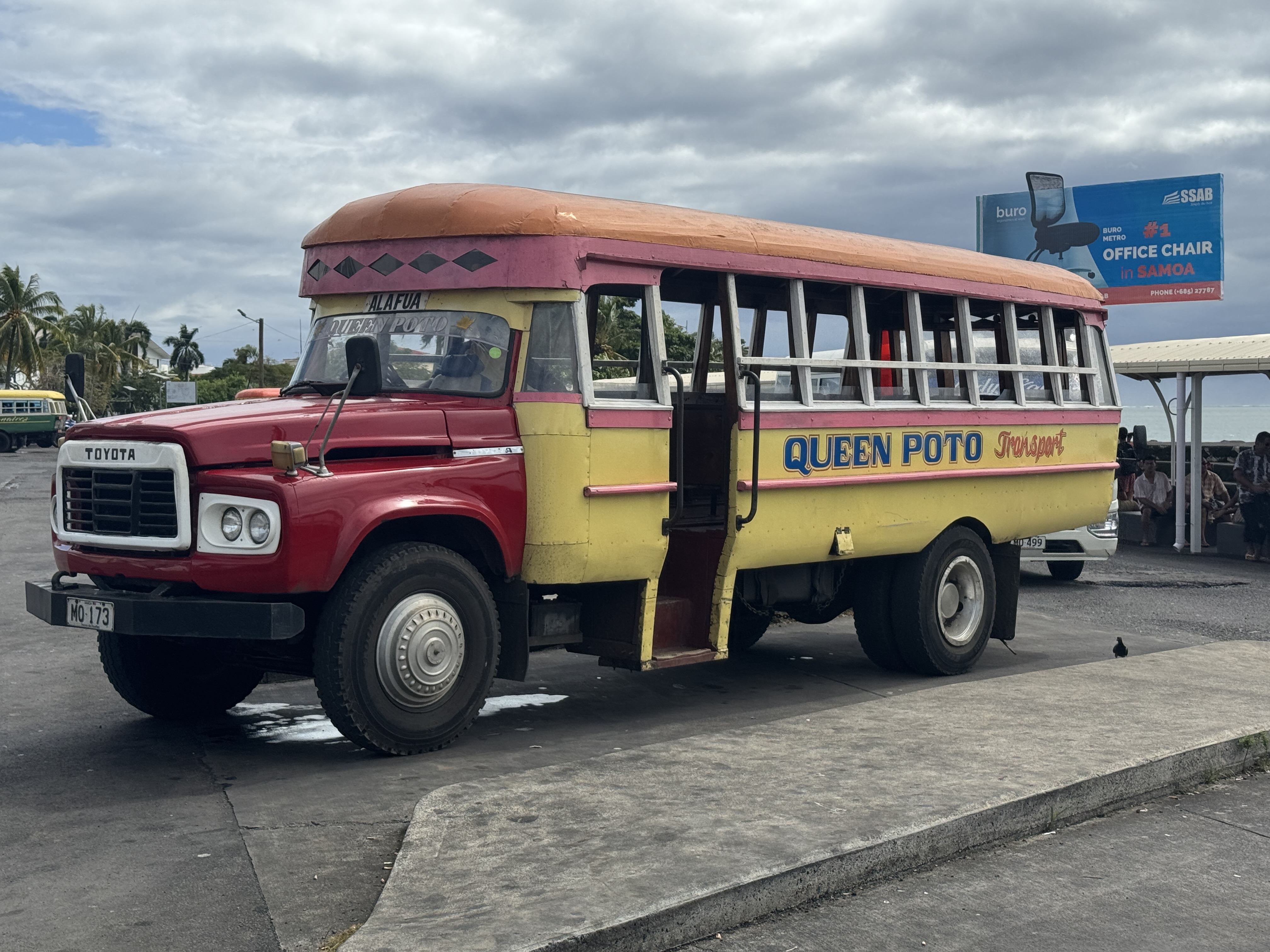 In American Samoa, the chassis would be a Ford.