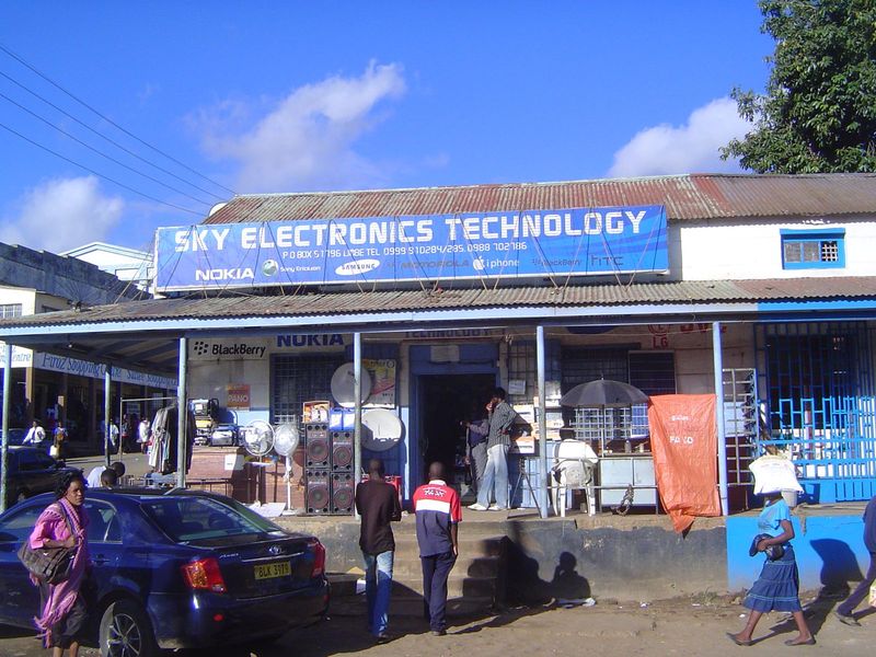 Plenty of electronics.