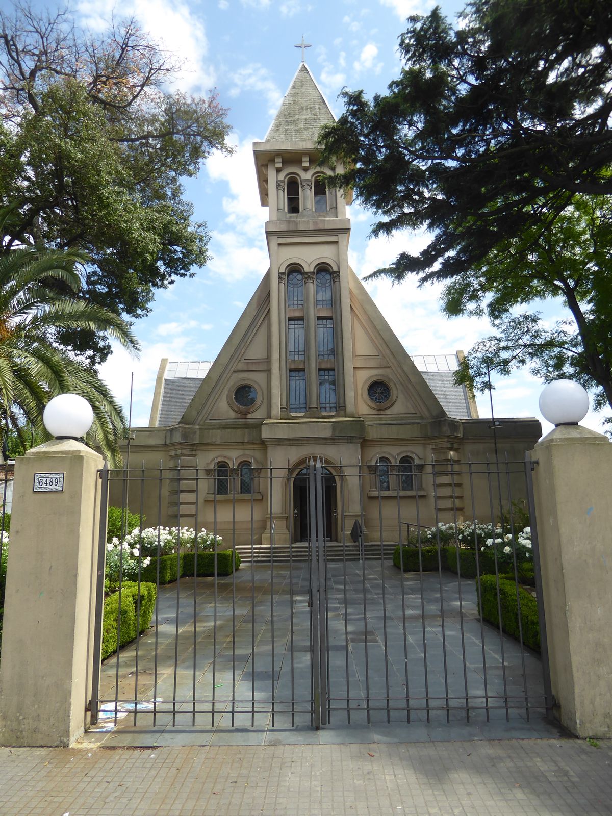 And the church.
