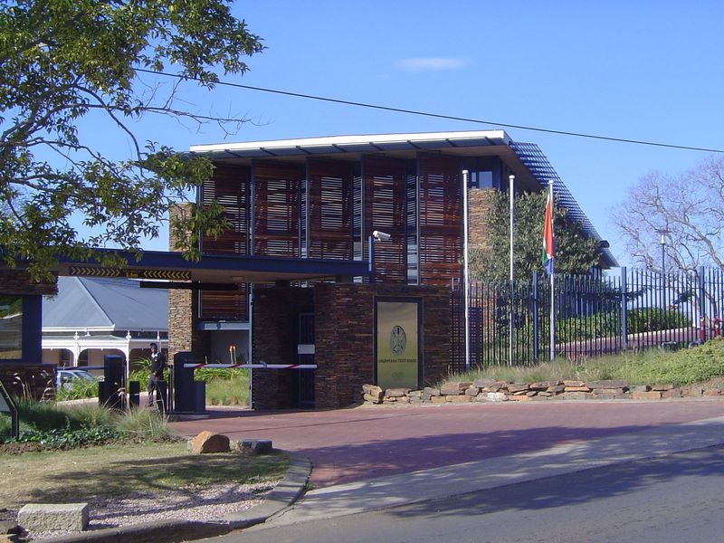 The trust operates out of a modern office building next door and is responsible for managing almost three million hectares still owned by th