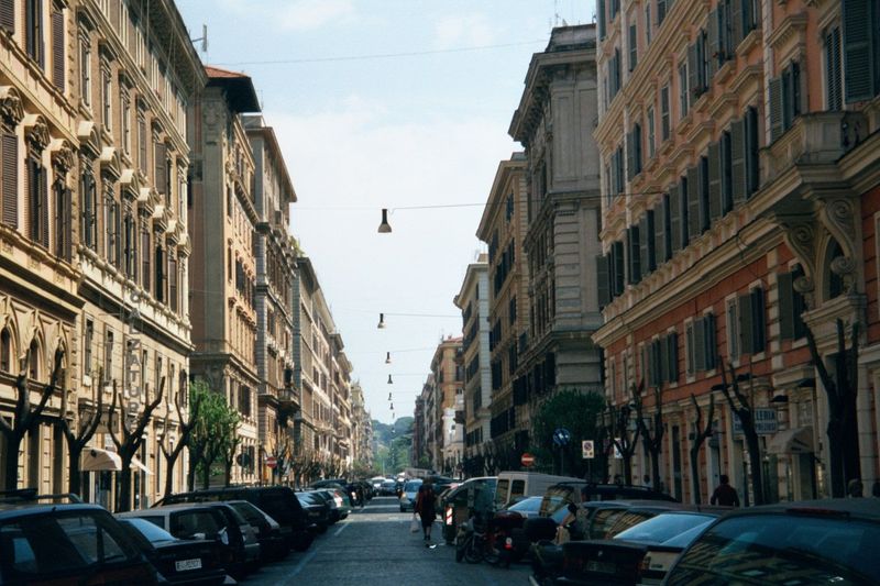 Rome began growing rapidly in the 19th century, but its new buildings, here off Via Ottaviano, were budget versions of Renaissance palaces.