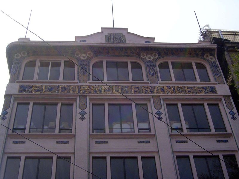 A late touch of Art Nouveau by the architect Paul Dubois in 1929.