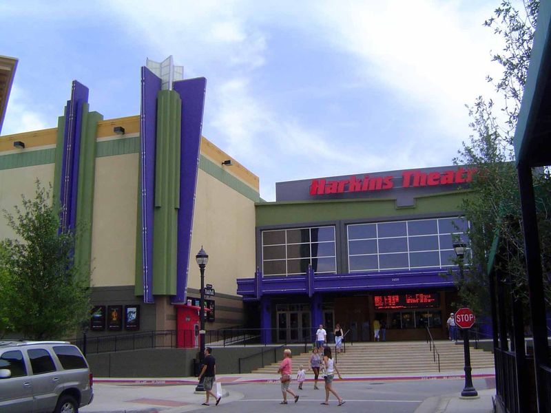 The biggest screen in Texas, or so this theater boasts.