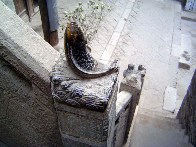 Balustrade detail.