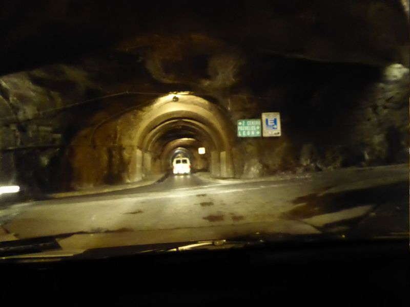 Here's the intersection, caught on the fly. The tunnels works amazingly well for motorists, though they completely defeat GPS systems. Too b