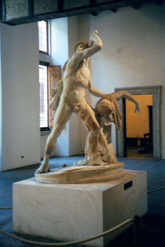 The dying Gaul was a popular subject, both because it celebrated martial virtue and because it made Roman power seem all the more irresistab