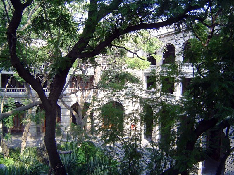 The Porfiriato came to a dramatic end with the Mexican Revolution. The animus driving that event is on display here, in the Secretariat of P