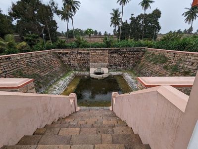 We can get away from that stuff.  There are several pools on the grounds.