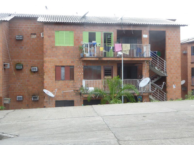 Here's some of the public or social housing that's replaced many of the stilt houses. The work's been carried out by PROSAMIM, the Manaus Ig