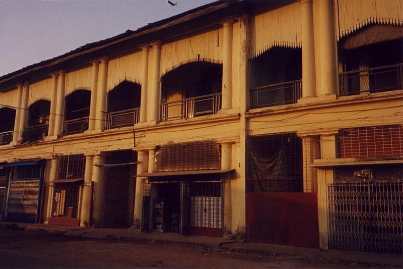 A school downtown, originally for Indian students.