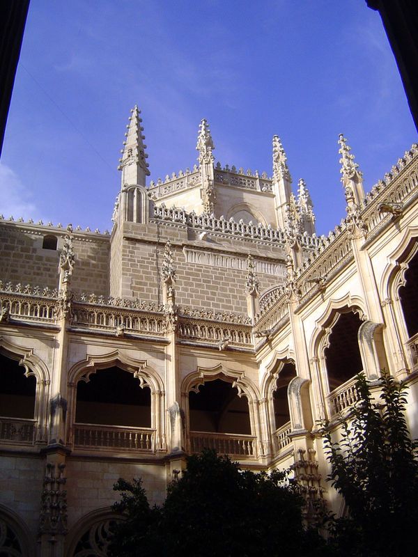 Another cloister, this one adjoining the church of San Juan de los Reyes, built to commemorate the victory of Ferdinand and Isabella at the 
