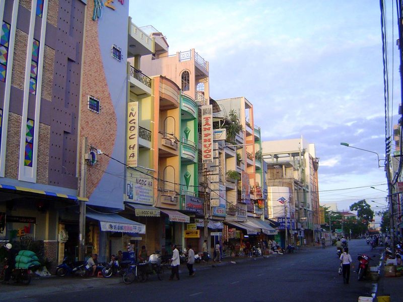 Waterfront street.