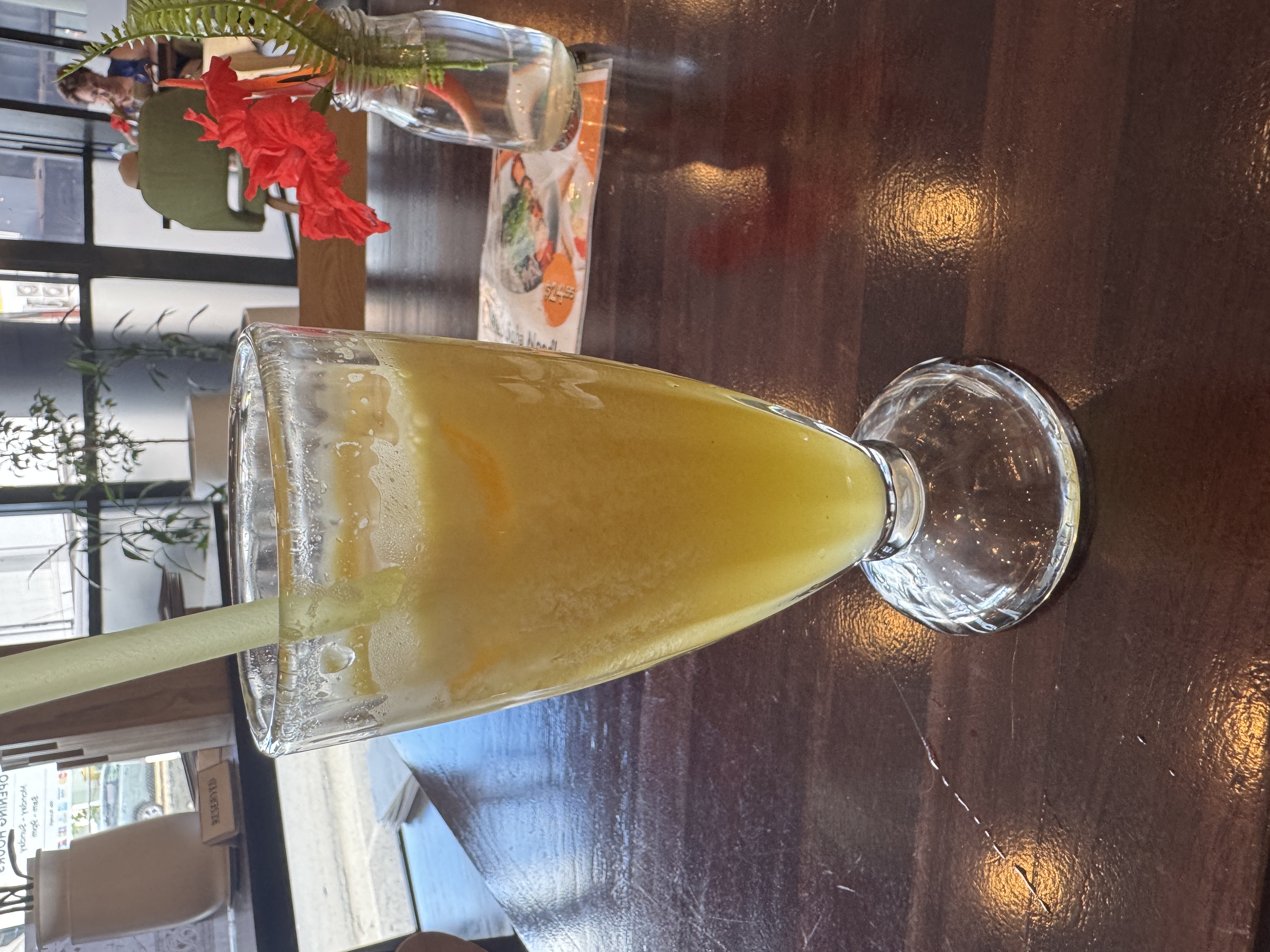 Intensely flavored juice.