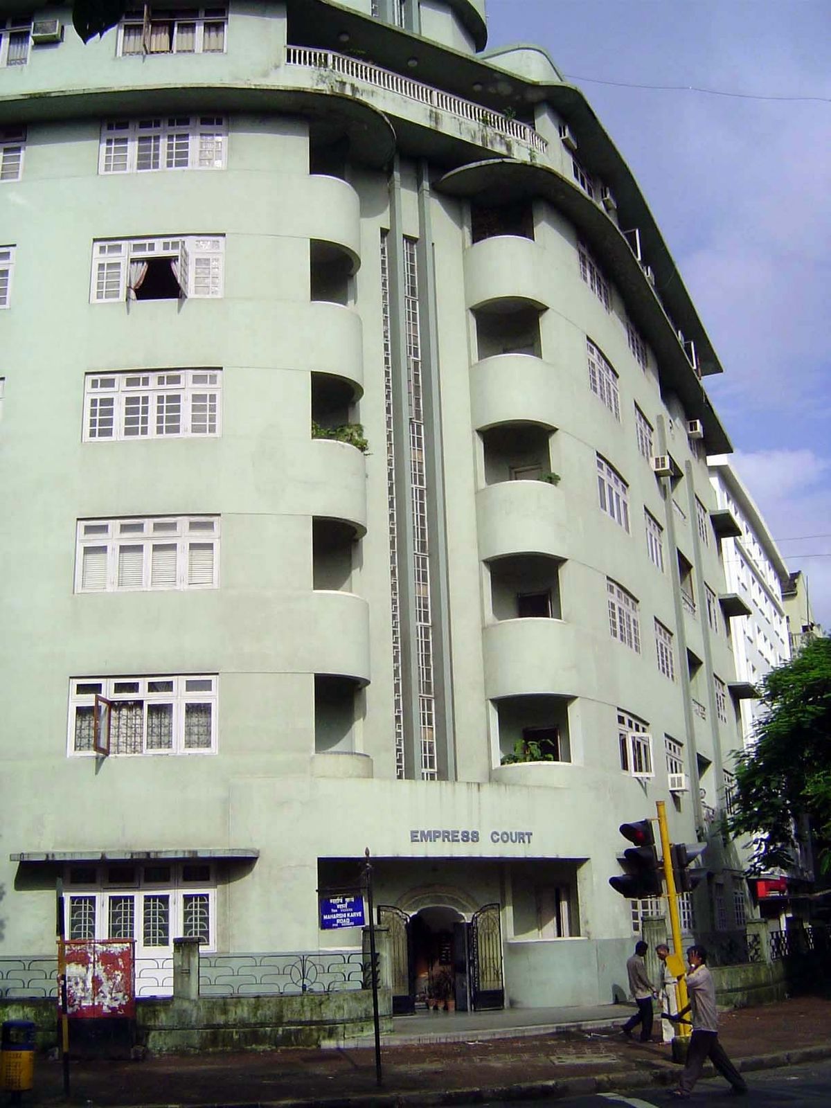 Another, the Empress Court, from 1937-38, at 142 Queens Road.