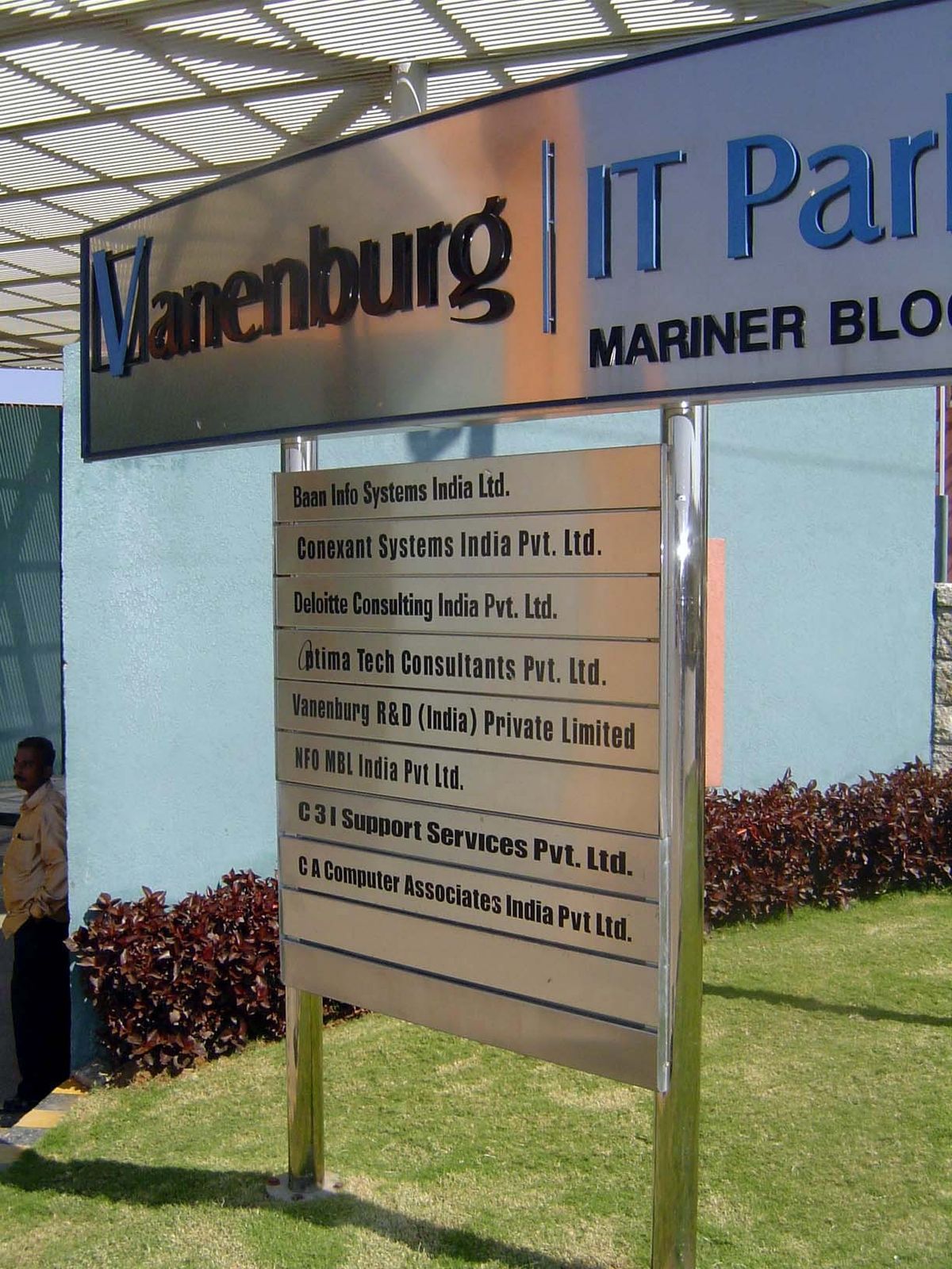 Tenant list.