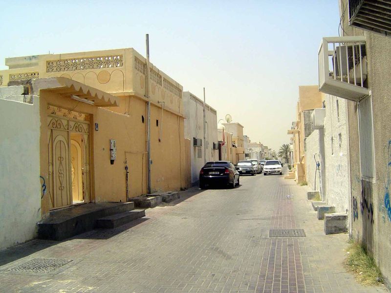 Side street.