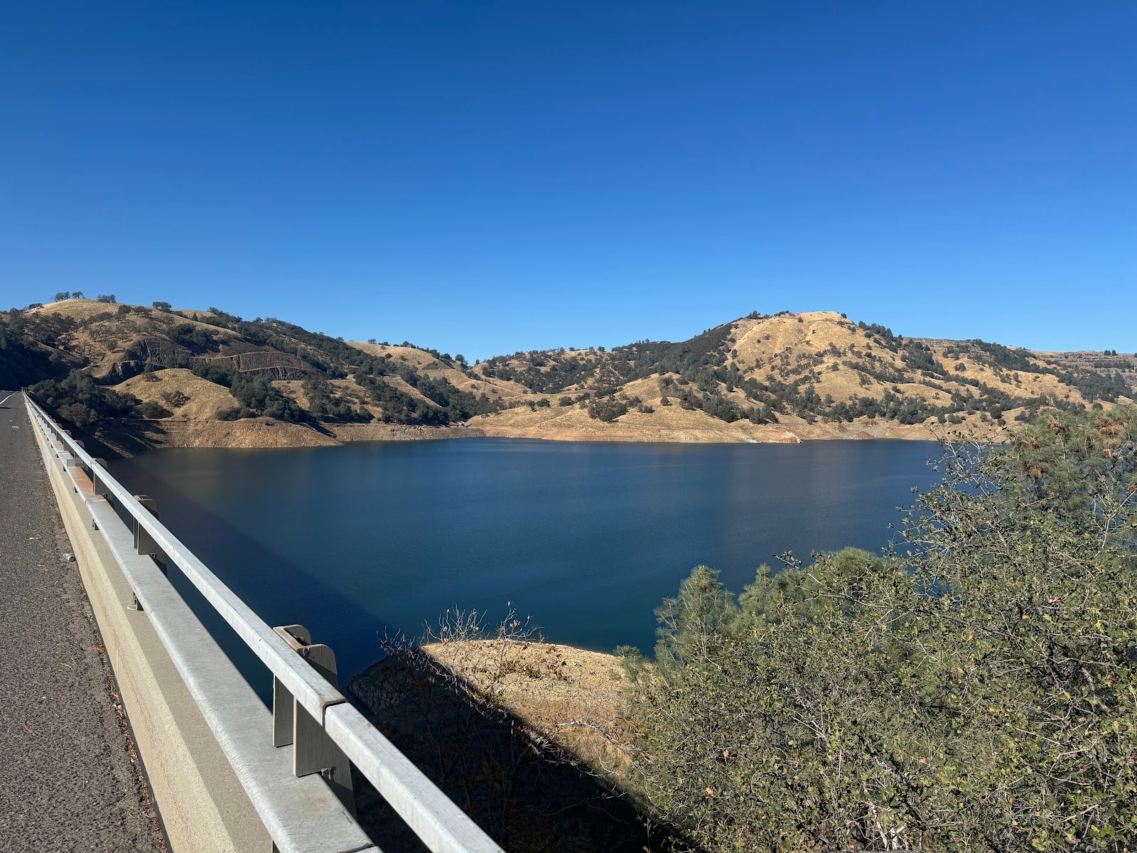 We're crossing the Stanislaus and jumping from Tuolumne to Calaveras County.  Twain, in his cabin, took a ferry across the river when he wan