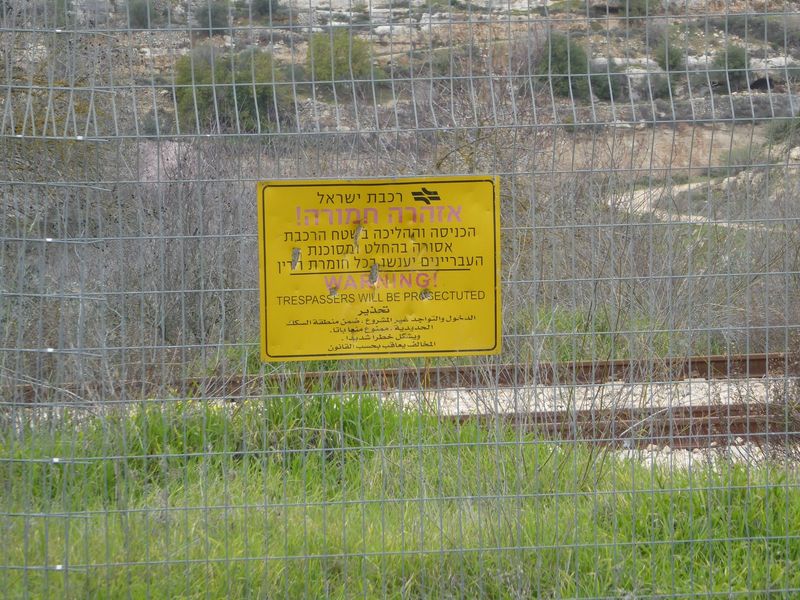 There are only modest fences, warning signs, and patrol vehicles on the Israeli side.