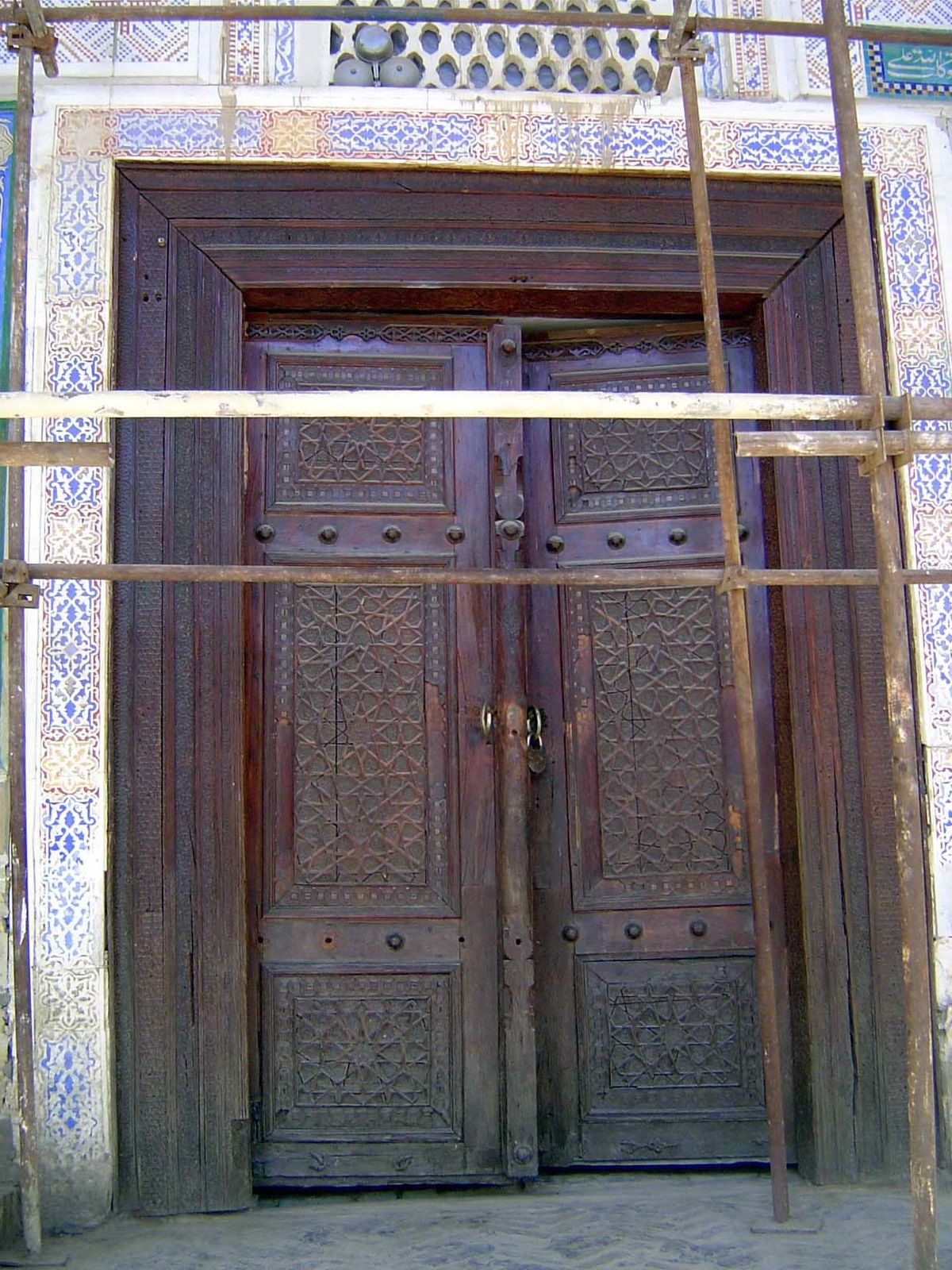 The doors, too, are elaborate.