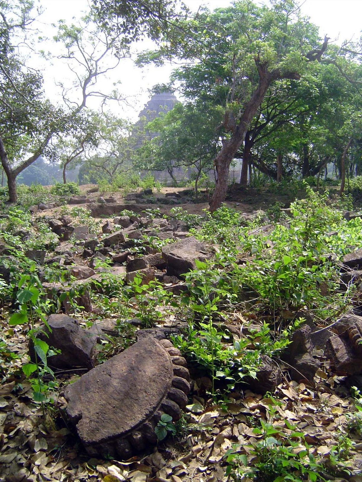 And relics, whether of the destroyed sanctuary or of other buildings once standing in the neighborhood.