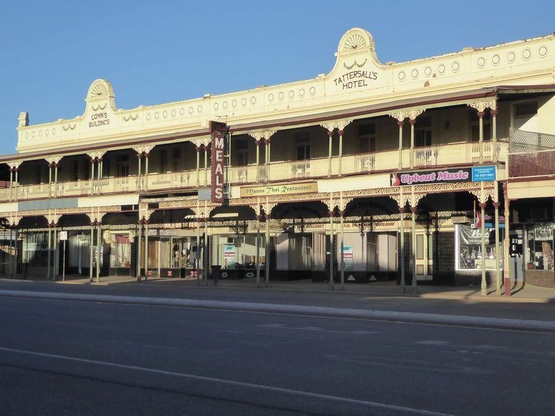 Although sometimes and partly a hotel, this was mostly Cohn's office building, built in 1899 on the site of a hotel destroyed by fire. Cohn 