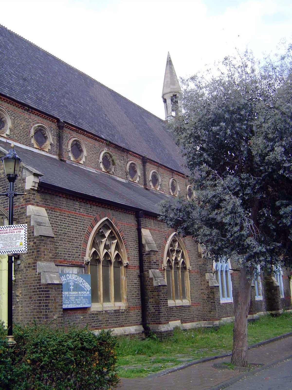The Stratford Parish in Poplar church now houses the Nigerian-based Celestial Church of Christ.