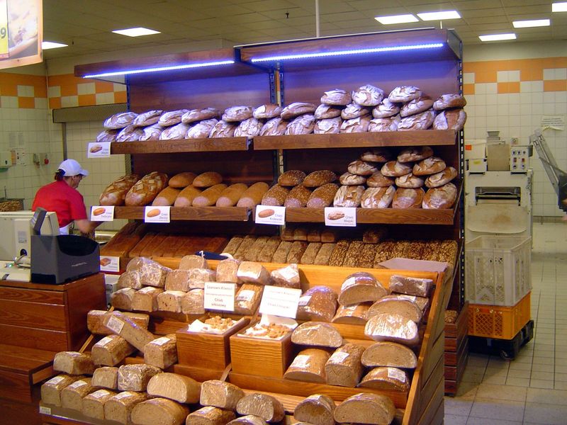 But wait! Real bread! Now we have to find butter.
